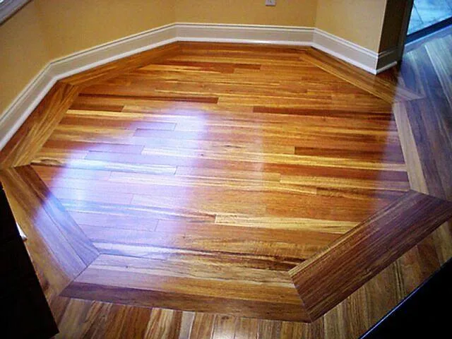 Custom parquet floor hand-crafted by Eduardo of EGR Wood Floors in Sarasota